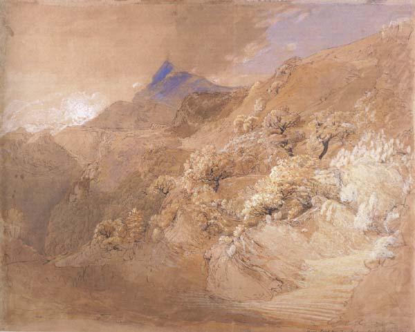 Moel Siabod from Tyn-y-Coed, Samuel Palmer